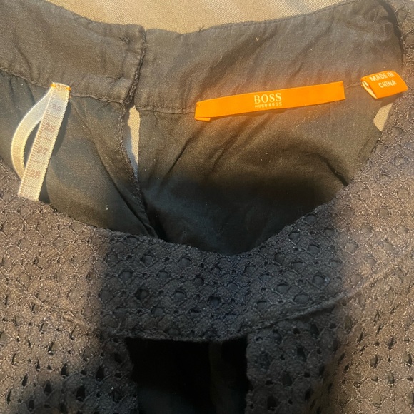 Hugo boss eyelet dress blue key hole neck - Picture 3 of 3